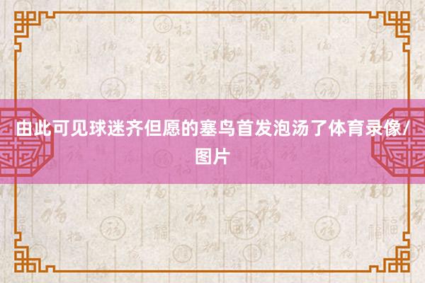由此可见球迷齐但愿的塞鸟首发泡汤了体育录像/图片