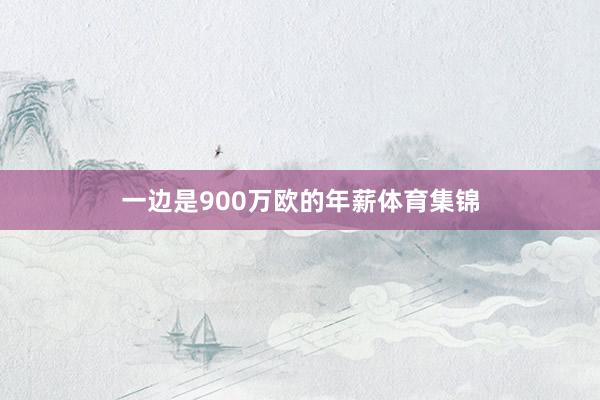 一边是900万欧的年薪体育集锦