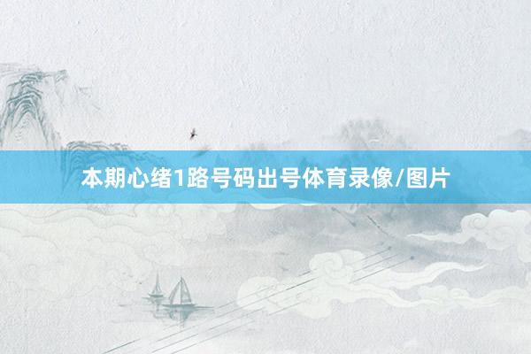 本期心绪1路号码出号体育录像/图片