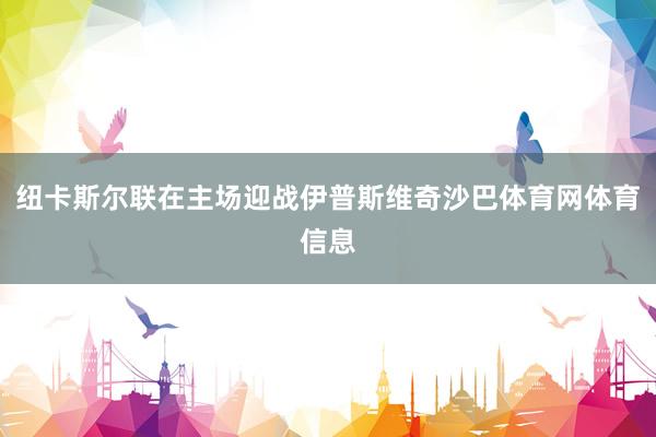 纽卡斯尔联在主场迎战伊普斯维奇沙巴体育网体育信息