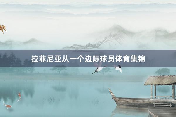 拉菲尼亚从一个边际球员体育集锦