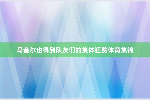 马奎尔也得到队友们的集体狂赞体育集锦