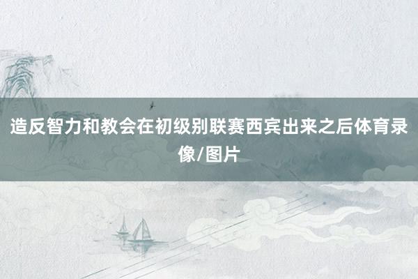 造反智力和教会在初级别联赛西宾出来之后体育录像/图片