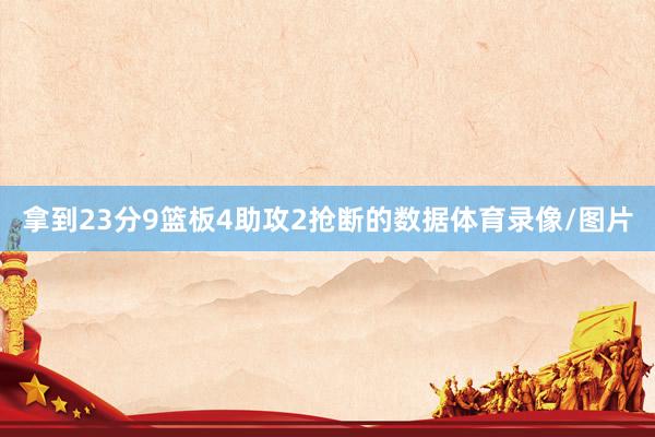 拿到23分9篮板4助攻2抢断的数据体育录像/图片