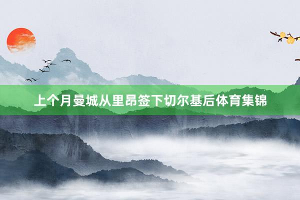 上个月曼城从里昂签下切尔基后体育集锦