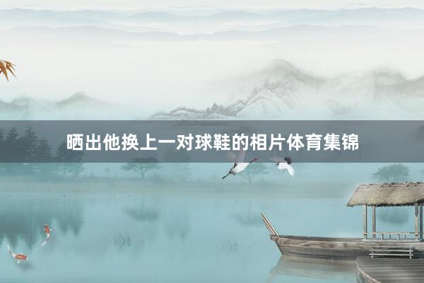 晒出他换上一对球鞋的相片体育集锦
