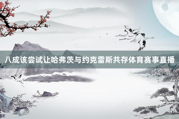 八成该尝试让哈弗茨与约克雷斯共存体育赛事直播
