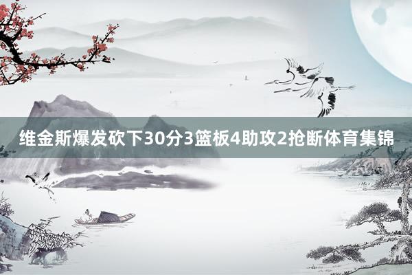 维金斯爆发砍下30分3篮板4助攻2抢断体育集锦
