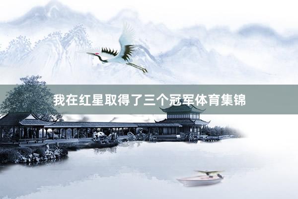 我在红星取得了三个冠军体育集锦