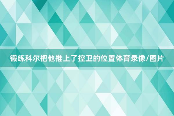 锻练科尔把他推上了控卫的位置体育录像/图片