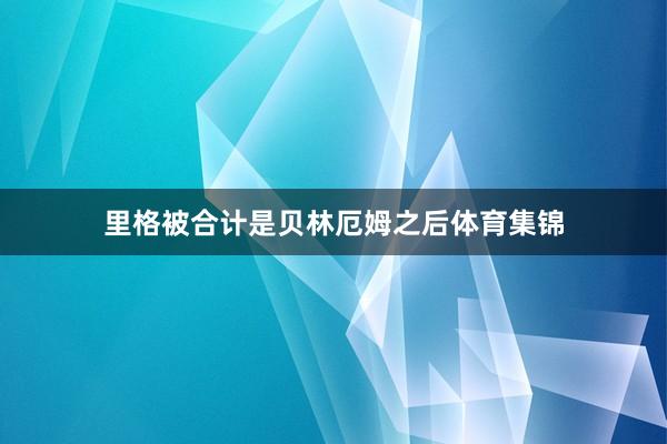 里格被合计是贝林厄姆之后体育集锦