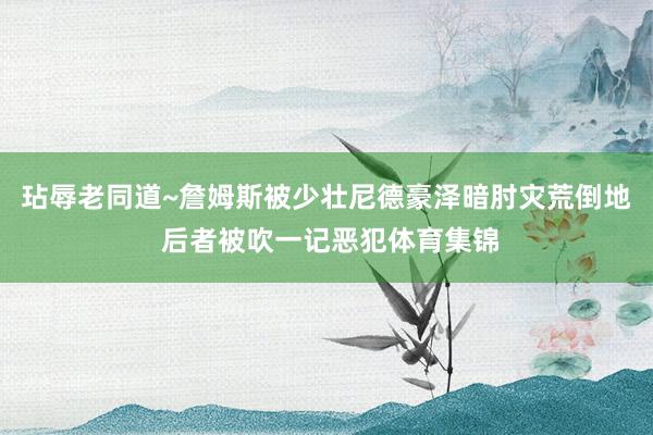玷辱老同道~詹姆斯被少壮尼德豪泽暗肘灾荒倒地 后者被吹一记恶犯体育集锦